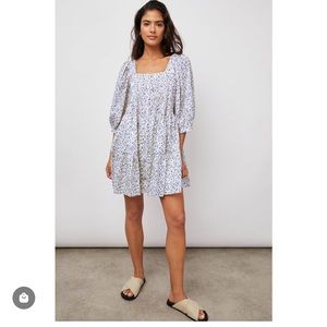 Rails mini dress - Pippa Dress Watercolour Buds. NWT. Size M. 100% cotton